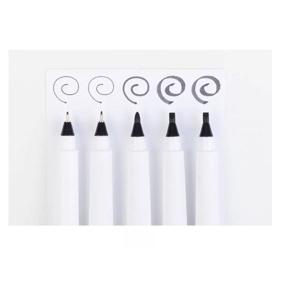 Cricut 5pc Black Calligraphy Variety Pen Set - Picture 6 of 10